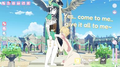 * Venti's Blushing Orgasm! (Dinosaur Tongue)