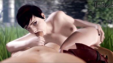 Scarlet's Delicious Outdoor Blowjob Adventure