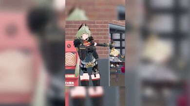 FUCKED FROM BEHIND! Caesar's Dance Party With Burnice (NSFW)The popular art style of doodling takes center stage in this hentai porn video. The artist behind the erotic masterpiece is none other than Chibiyon, also known as Chibyon. Prepare yourself fo