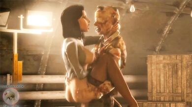 Lord Aardvark's Elizabeth Sluts it Up with a Splicer Dude in this Hentai Porn Adventure!