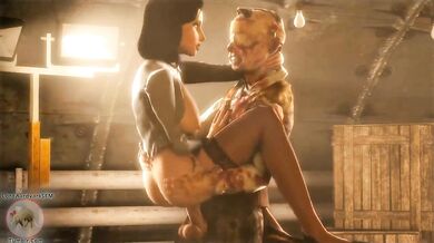 Lord Aardvark's Elizabeth Sluts it Up with a Splicer Dude in this Hentai Porn Adventure!