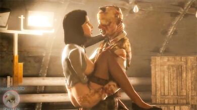 Lord Aardvark's Elizabeth Sluts it Up with a Splicer Dude in this Hentai Porn Adventure!