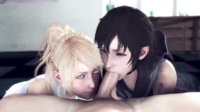 Double Dick Delivery: A Lesbian's First Time with Two Dudes