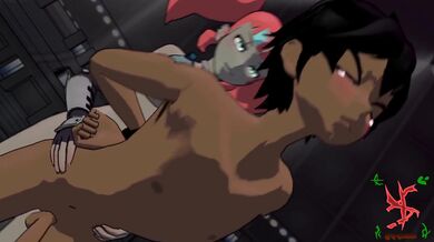 Neon Kitty's Gangbang Adventure with the Big Bad Wolf