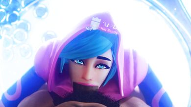 Iris' Mouthful of Black Dick