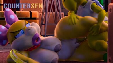 Super-hot Wendy Koopa goes down on a hard and thick cock in this explosive hentai porn!