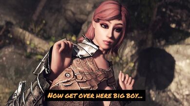 Sexy Nina's Epic Battle with Horny Trolls in Skyrim!