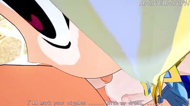 Natsu gets boned by Lucy in Fairy Tail