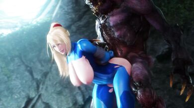 Samus' Sexy Enslavement by a Horny Monster (noname55)