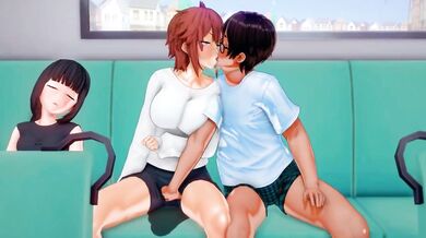 NTR Tomo-chan on the Bus - A Hentai Ride of Absolute Desire