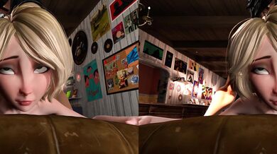 Cass' Halloween Harem Gangbang in Virtual Reality