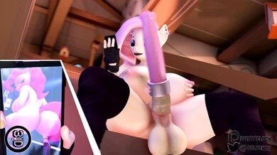 Gay Hardcore Sex with Fluttershy in '[sfmoclock]'