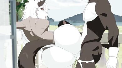 Pussy Licking Lesbian Lovers: Fluffedwings and Loona's Wild Threesome Adventure