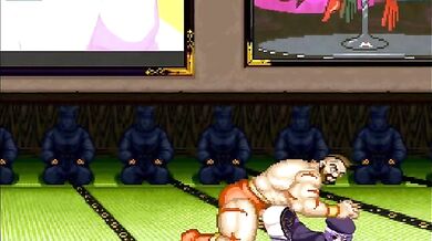 Fucking a Muscular Hunk in the Arcade Room