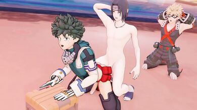 Midorya's Forbidden Lust for Itachi