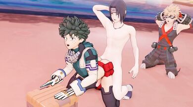 Midorya's Forbidden Lust for Itachi