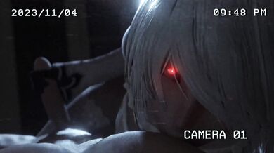 Slutty 2B's Sinful Halloween Fuckfest