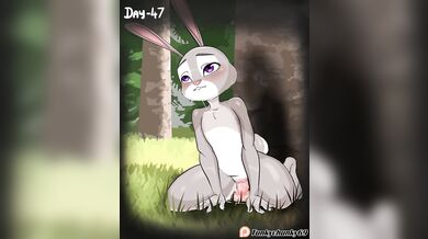 Judy Hopps Gets a Taste of the Big City on Day 47 of Zootopia (Tunkychunky69)