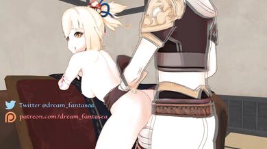 Creamy Lovers: Yoimiya's Wet Dream Come True