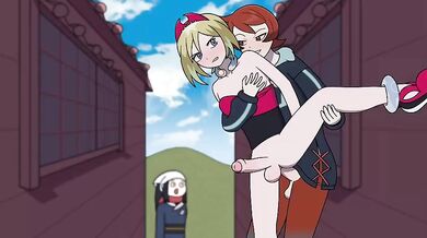 The Futanari Arezu's Sizzling Hot Pokémon Encounter with Arceus