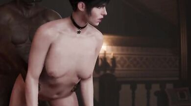 Geralt's Sexy Witch Girlfriend Yeneffer Experiencing Hot Solo Action While He Is Out Hunting Monsters