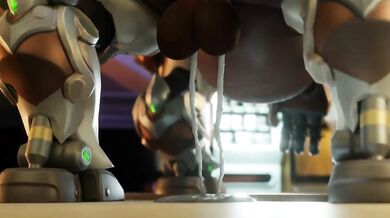 Orgasmic Overwatch Orisa Obsession
