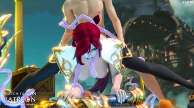 Tentacle Fuckfest with Miss Fortune