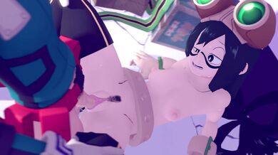 Tsuyu's Sexy Time Loop: Great Masturbation Session