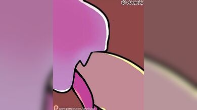 Monster Girl Toriel Gives a Blowjob and Receives Cum in her Tits