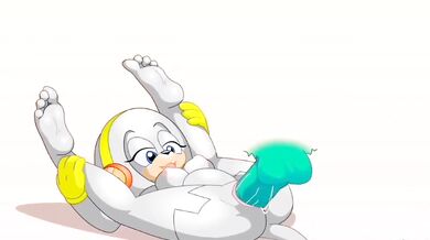 Echidna Ejaculations: Zeta's Uncontrollable Orgasmic Adventures