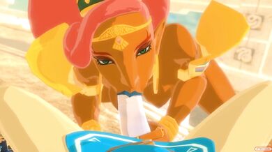 Princess Zelda's Mind-Blowing Training by Urbosa and Link's Big Dick