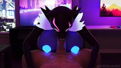 Sexy Aerialist Sucks Big Cock