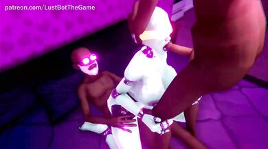 Two Horny Seniors Ravage Young LustBot