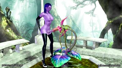 Dickgirl fucks penises of the Flower Kingdom - The Realm of Azantar