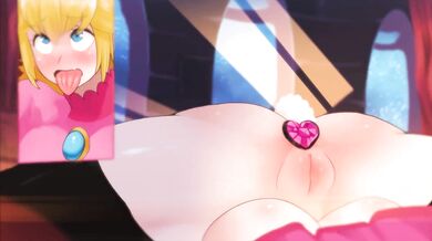 Peach's Skelton gets Shagged by Bowsette