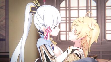 Twin Temptresses of Erotic Euphoria: Ayaka & Aether