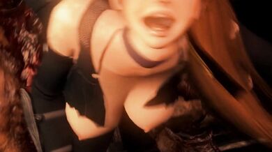 Raped by Huge Tentacles in a Futanari Gangbang - Hardcore BDSM Orgy