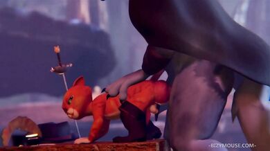 Furry Fuck Fest: Puss in Boot's Last Stand with BizyMouse