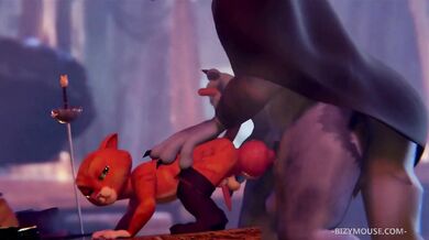 Furry Fuck Fest: Puss in Boot's Last Stand with BizyMouse