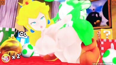 Princess Peach and Yoshi's Lustful Romp [Explicit Love]