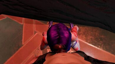 Halloween in Hell with the Bleached Demoness Raven