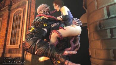 Resident Evil Babes Get Monster-Fucked
