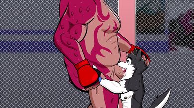 Gamahunching with Hunter the Hunky Husky