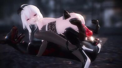 Busty Elf Fucks Doggy Style with Horny Canine in 'Haku and a Pooch' by Goutouren