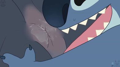 Stitch and Gantu's Rough and Ready XXX Cartoon