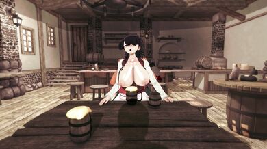 Busty Tavern Slut Komi Gets Nailed Hard in 8005's Debauchery