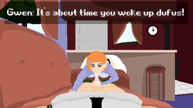 [Ultra HD]Gwen's Screaming Orgasm with Grandpa's Boy, Ben