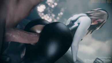 Gwen's Anal Fucking Session with Spider-Man (Loud) [shiny-green-dong]