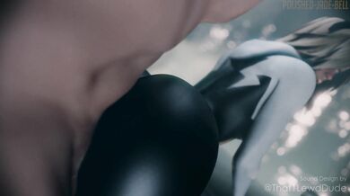 Gwen's Anal Fucking Session with Spider-Man (Loud) [shiny-green-dong]