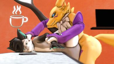 Renamon x Odin [A1ph4w01v]: Renamon and Odin's Forbidden Love Affair [A1ph4w01v]Renamon and Odin's Forbidden Love Affair [A1ph4w01v]